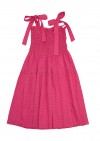 Dress pink plumetis for female SS24504