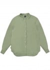 Shirt light freen linen for female SS23220