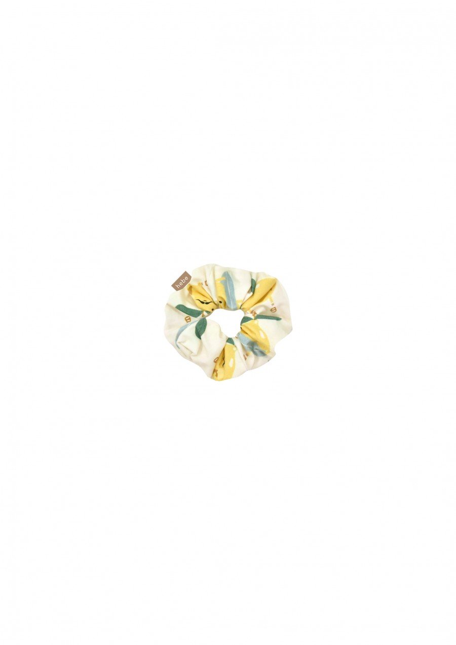 Scrunchy with lemons print SS23242