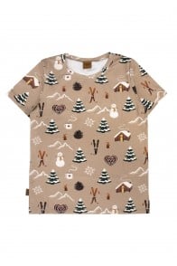 Top with Winter cosy print, man