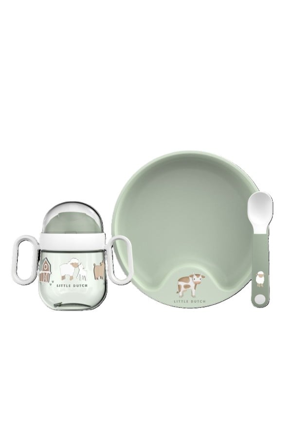 Little Dutch Baby dinnerware 3-piece set ´Little Farm´ LD108040065399