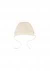 Hat for newborn beige TC001L