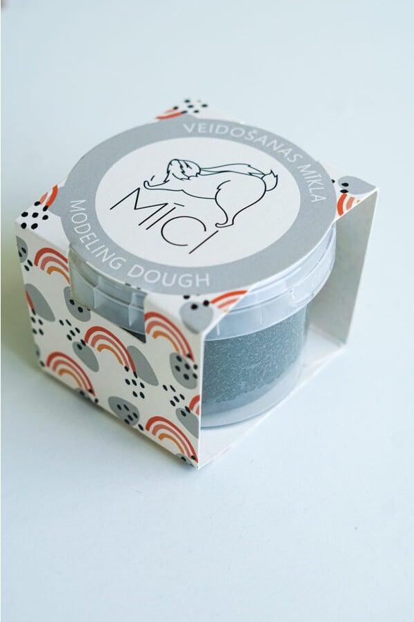 MĪCI  modelling dough grey MICIgrey