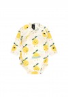 Body wrap over with lemons print SS23239