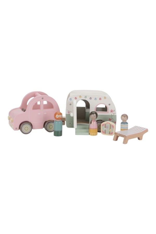 Toy Car with Caravan LD8022