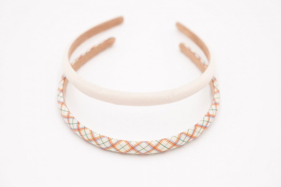 Headband set Plaid Pattern GCO2035_plaidP