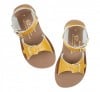 Salt-Water Surfer mustard sandals, child 1715C