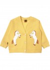 Jacket yellow with unicorns FW24069