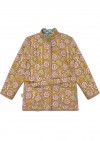 Jacket quilted fabric with print SS23127