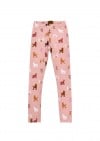 Leggings with poodle print FW23092L