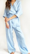 Pants blue linen 0038_S25379