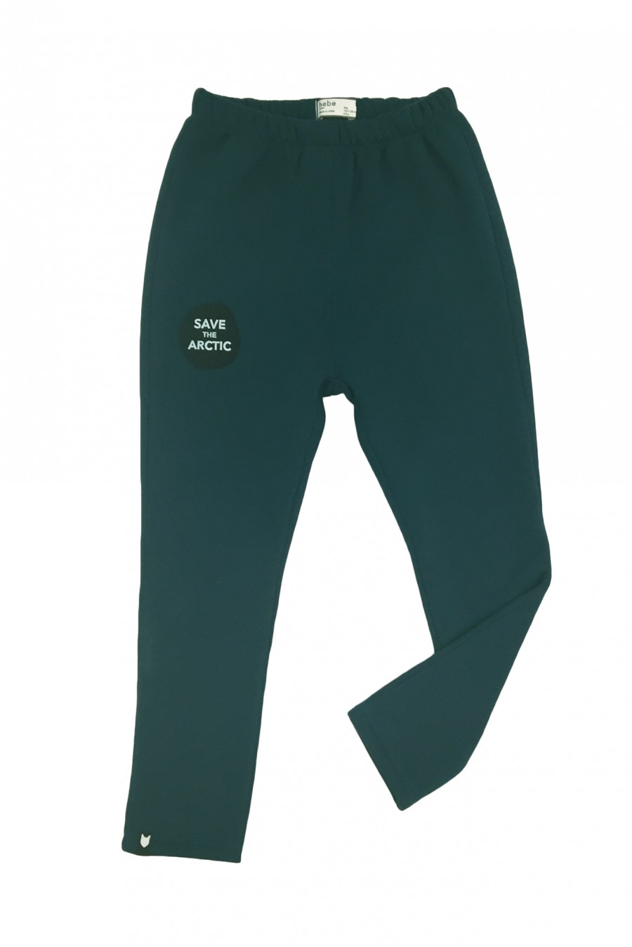 Green warm leggings ZLE1013