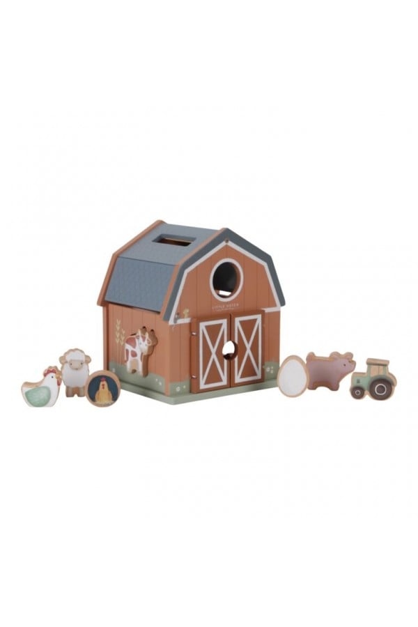 Little Dutch Shape Sorter  ́Little Farm ́ FSC LD7147