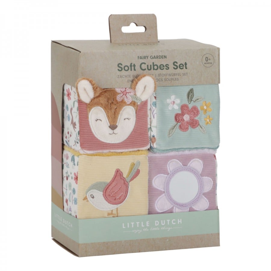 Little Dutch Set of Soft Cubes ´Fairy Garden´ GRS LD9016