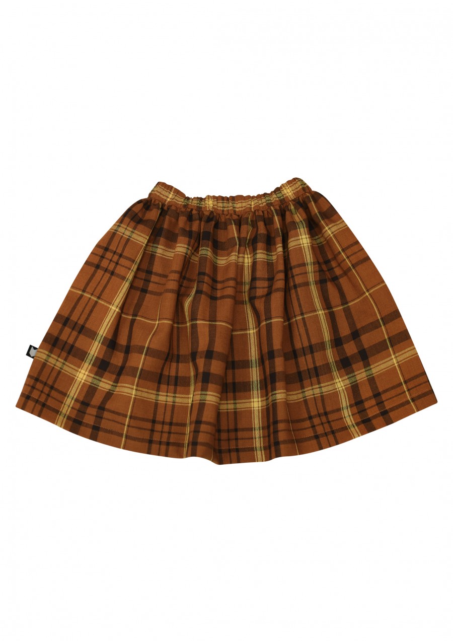 Skirts mustard checked FW19168