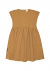 Dress light brown muslin SS21168