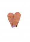 Mittens pink merino wool FW24245