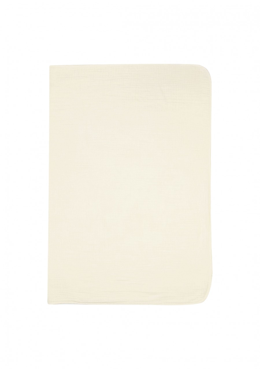 Blanket white muslin FW21017