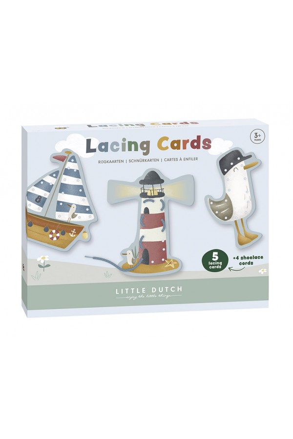 Little Dutch Lacing Cards Sailors Bay LD120716