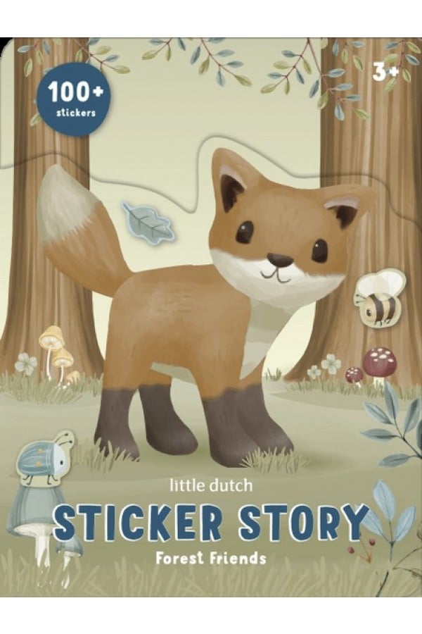 Little Dutch Sticker booklet  ́Forest Friends ́ LD126619