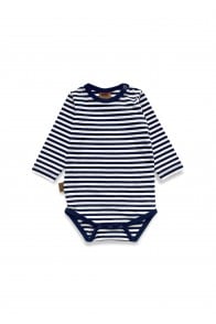 Striped body navy blue/white stripes