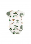 Body off-white with goose print SS24009
