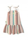 Dress with summer stripes SS23322L