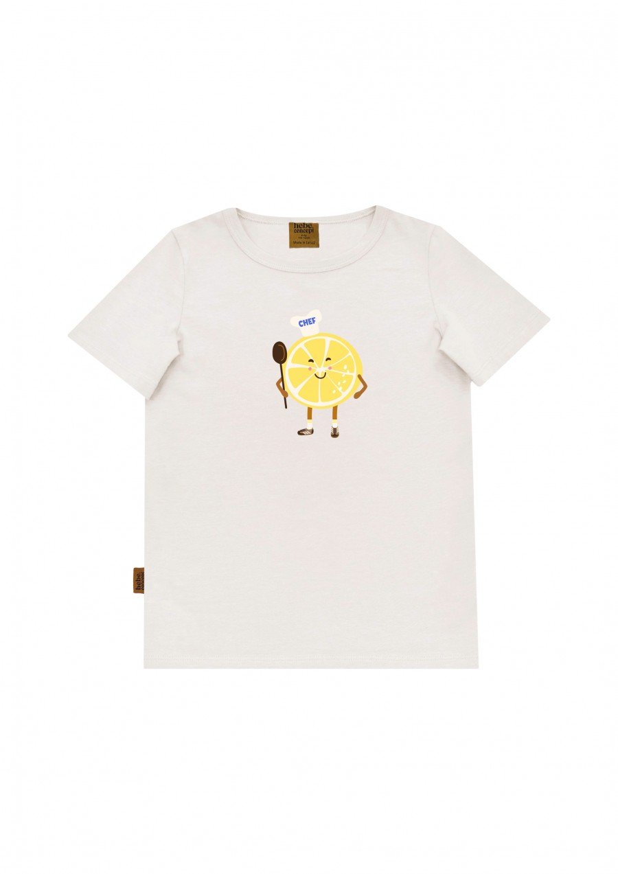 Top creamy color with lemon chef print 0106_S25209