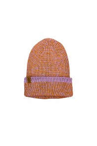 Hat pink merino wool