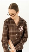 Tina brown coffee shirt 0389_LM001