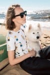 Top with dogs print for female SS23018