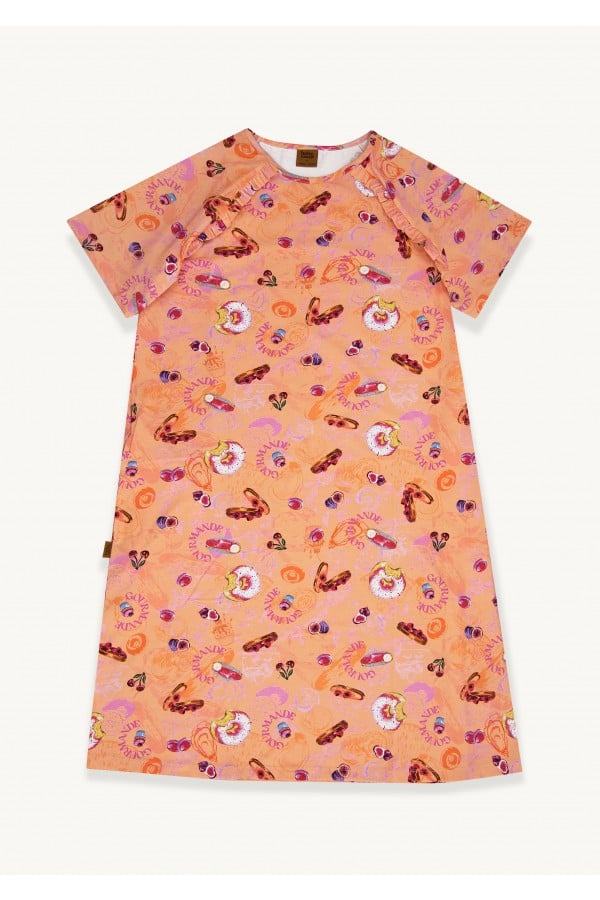 Dress with allover candy print for female KLA24071