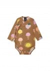 Body wrap over with fruits print SS23111