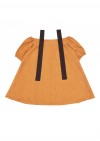 Daughter linen summer dress, mustard SS180194