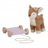 Pull-along Deer `Forest Friends` LD9020