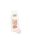 Lazy Monday socks light pink onesize LM023