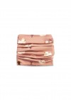 Scarf with all-over duck print 0173_F25149