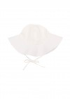 Sun hat white linen SS20090
