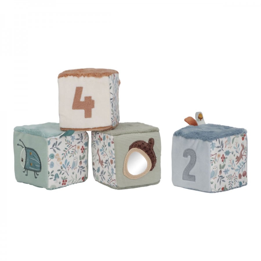 Set of soft cubes Forest Friends LD8916