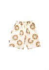 Warm shorts with pizza print SS23068L