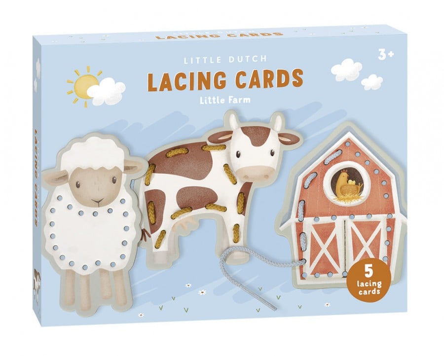 Little Dutch Lacing Cards ´Little Farm´ LD125605