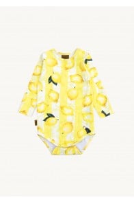 Body with allover lemon print