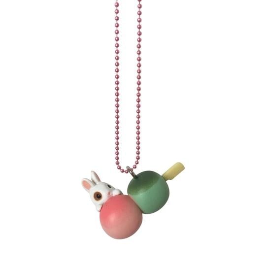 Bunny with balls necklace POP35