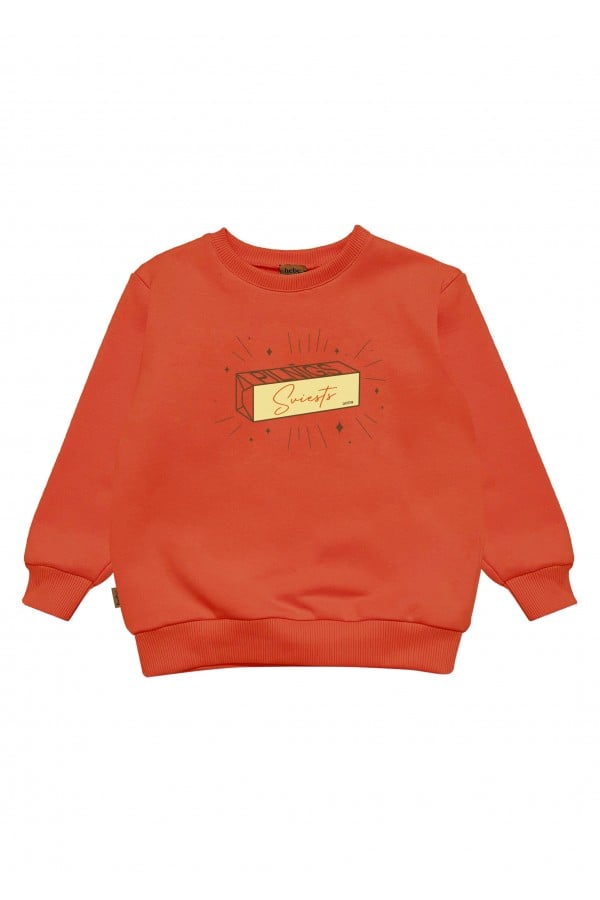 Hebe.Concept collab Anna Panna sweater SVIESTS orange AP0012