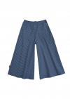 Culottes blue checkered SS21279