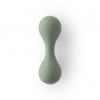 Mushie Silicone Baby Rattle Toy - Dried Thyme 101059