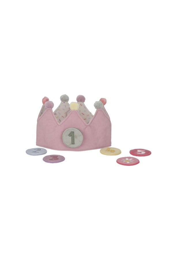 Little Dutch Birthday Crown with Numbers ´Pink´ LD4515