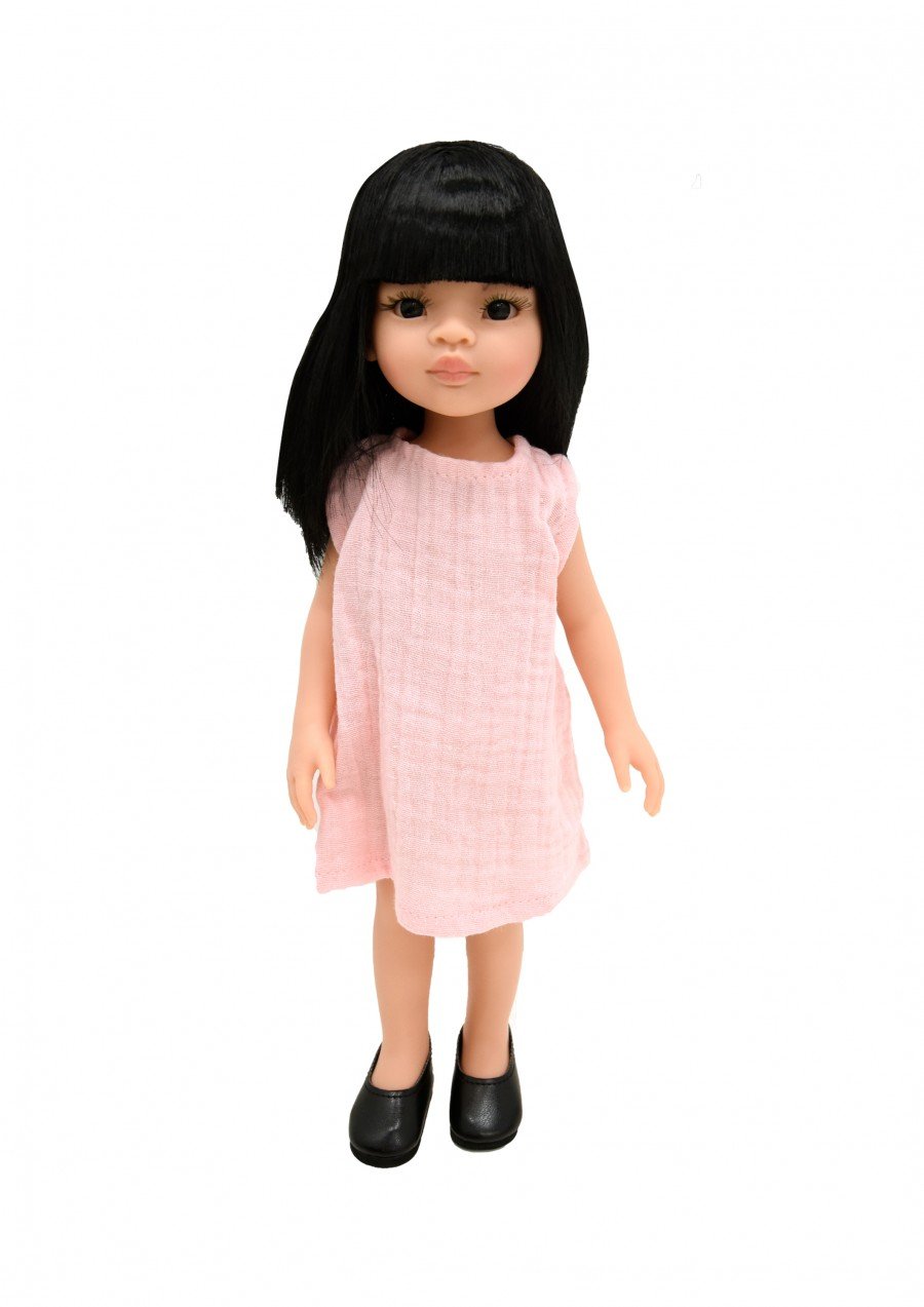 Minikane x Paola Reina doll Amigas Liu with Iva dress PA34703-R