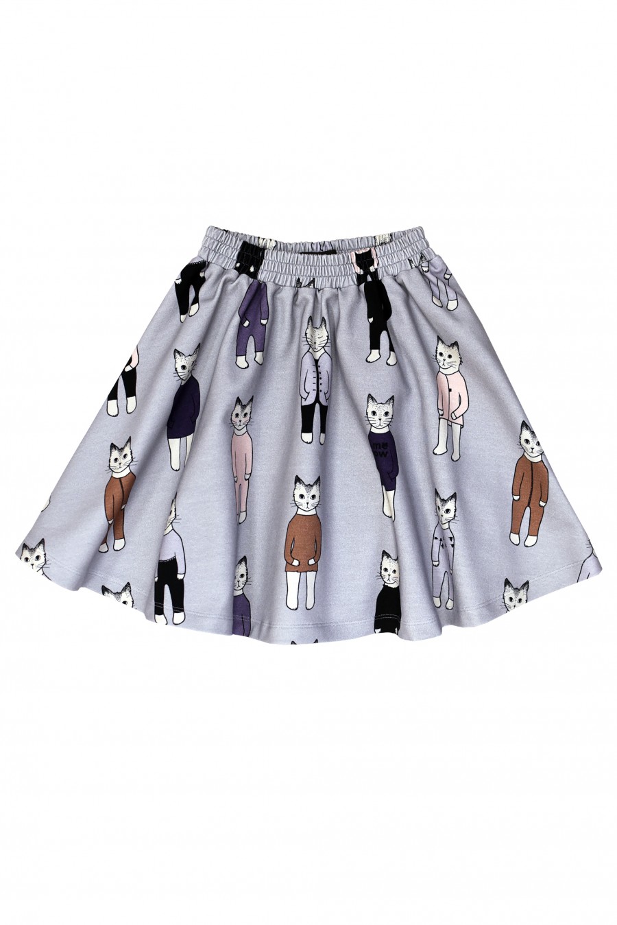 Lavander skirt with cats FW18016