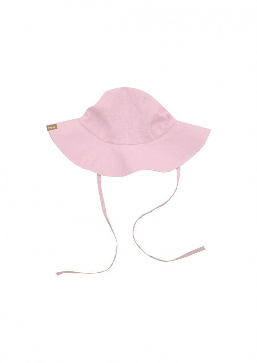 Sun hat lilac linen SS23200